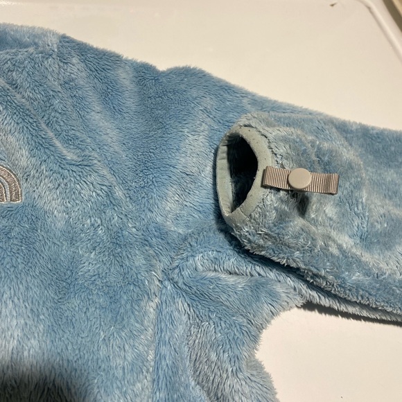 The North Face Fuzzy Fleece Light Blue Jacket women’s Small. - Picture 9 of 9